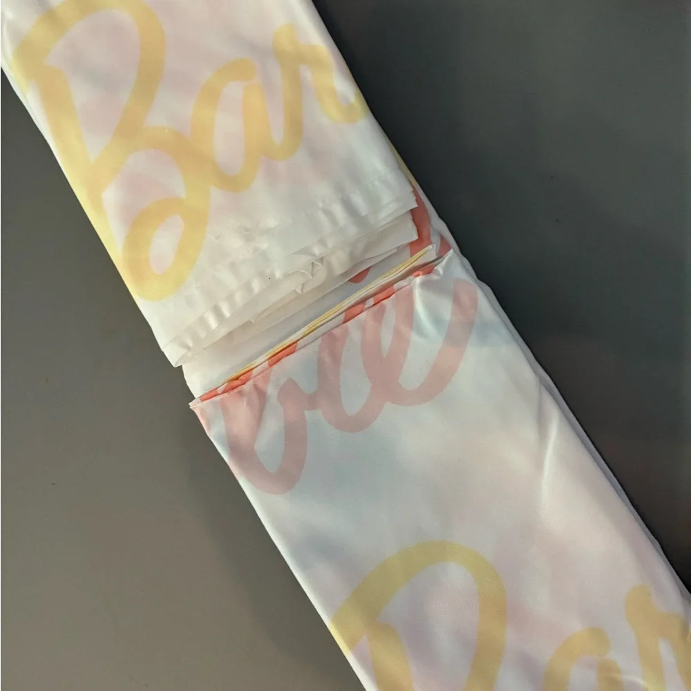 Barbie shower curtain